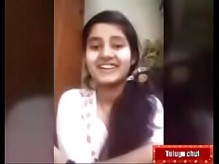 Telugu teen girl swathI IMO entreaty in the air will not hear of bf