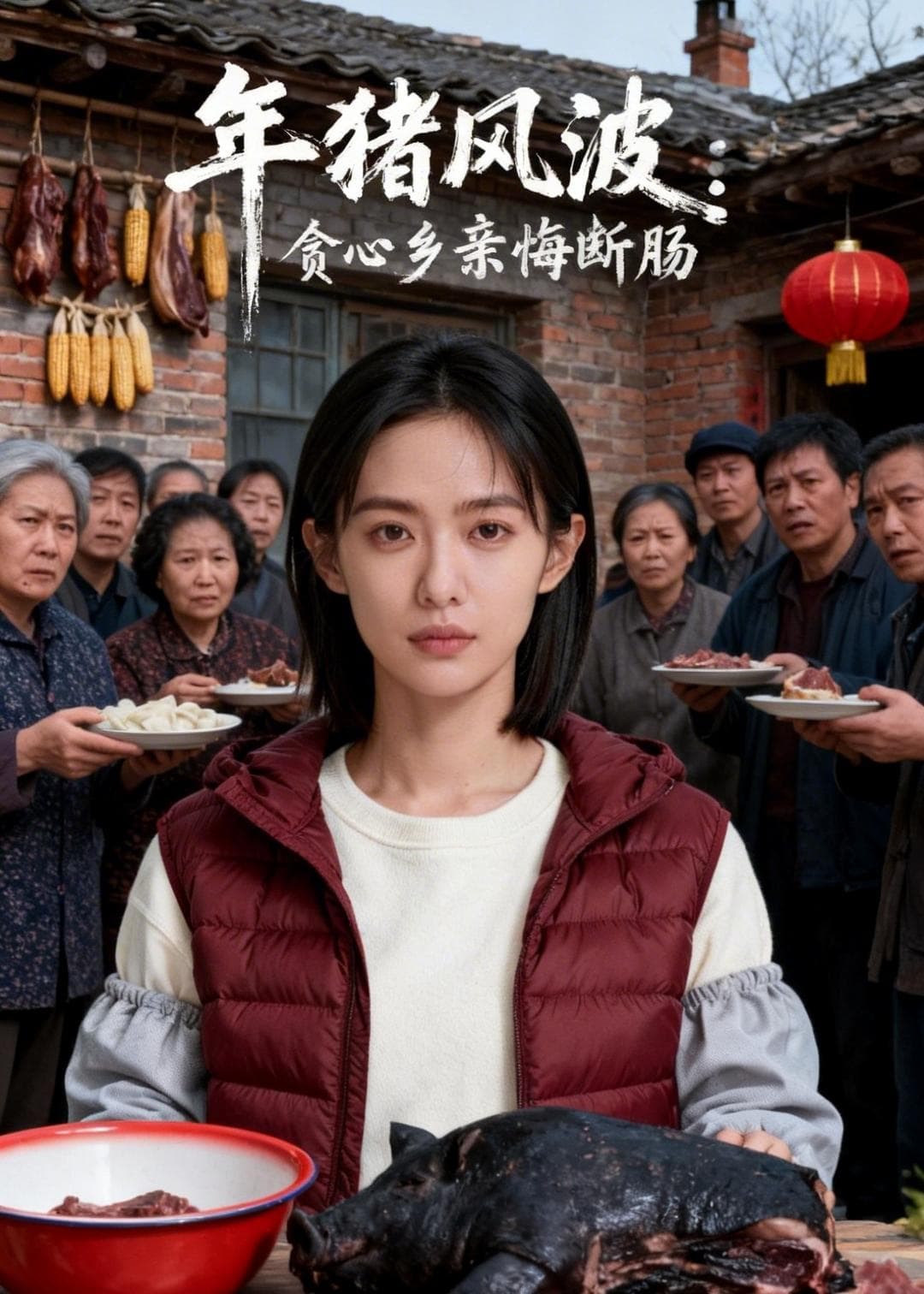 9-年猪风波：贪心乡亲悔断肠（47集）Ai短剧