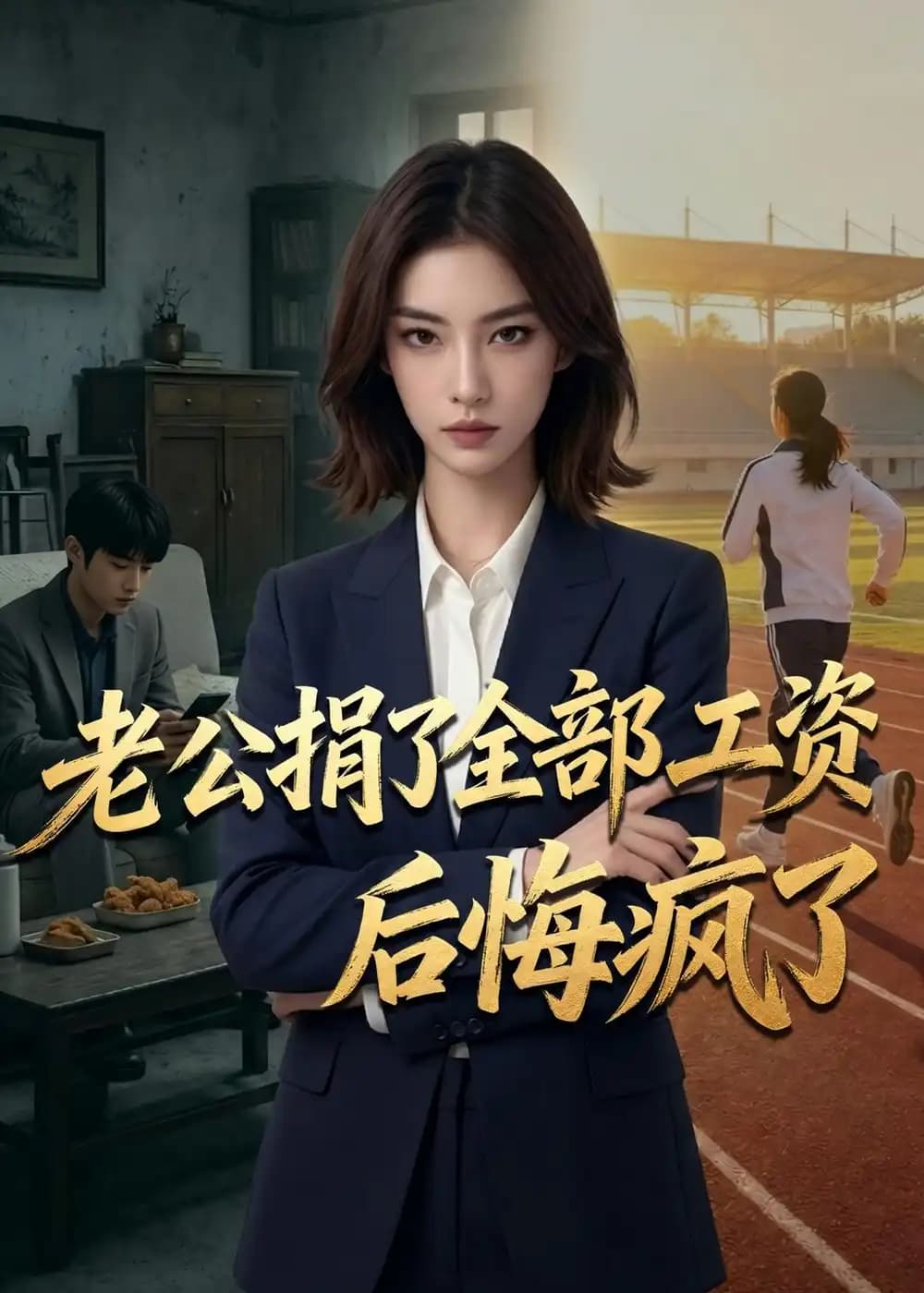 老公捐了全部工资后悔疯了