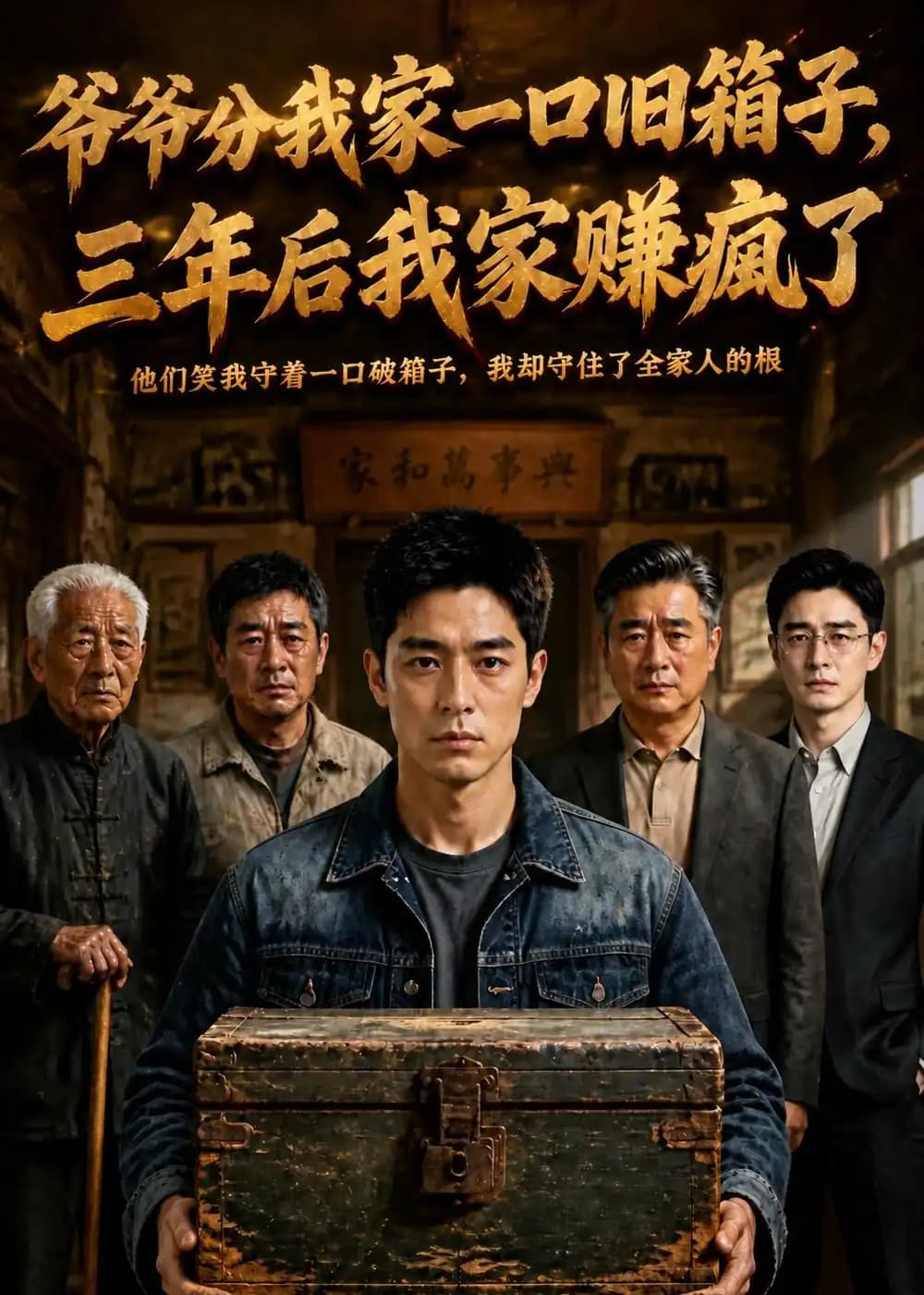 爷爷分我家一口旧箱子，三年后我家赚疯了