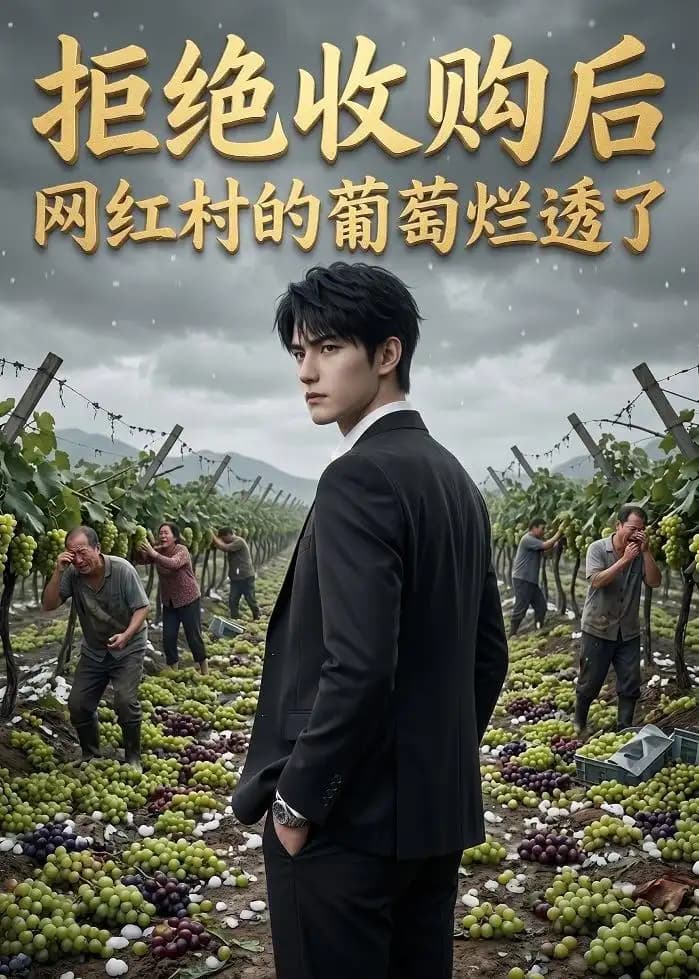 拒绝收购后,网红村的葡萄烂透了