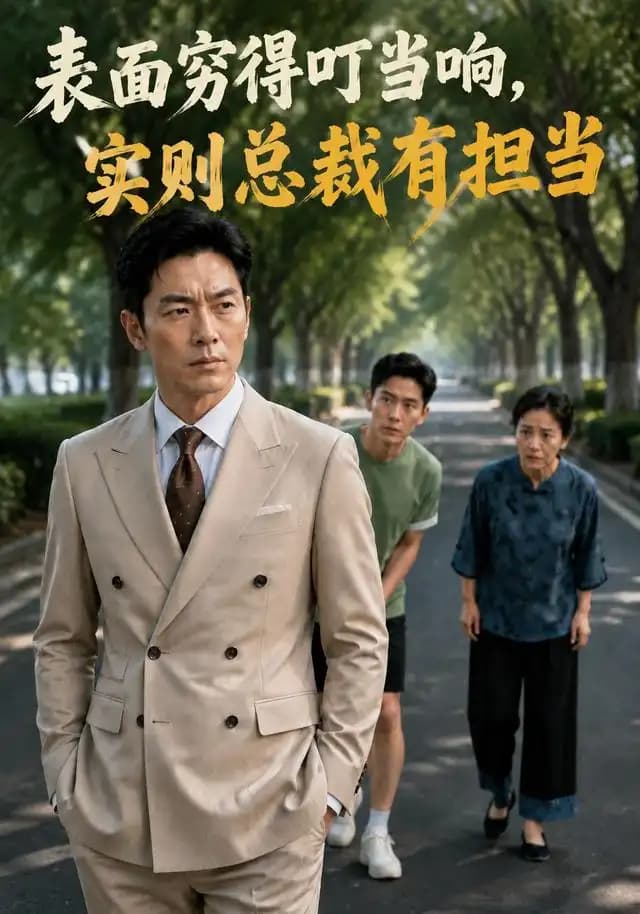 表面穷得叮当响,实则总裁有担当