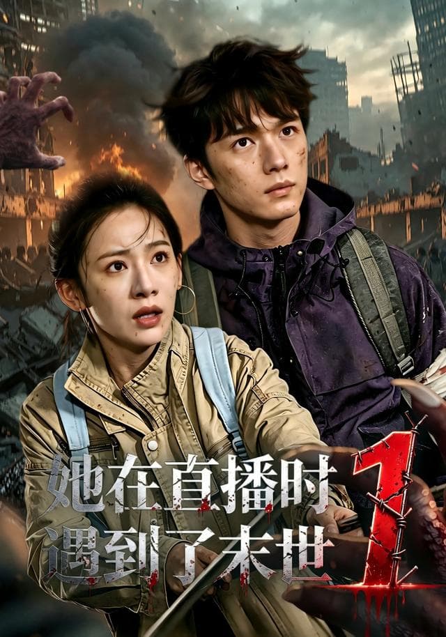 她在直播时遇到了末世