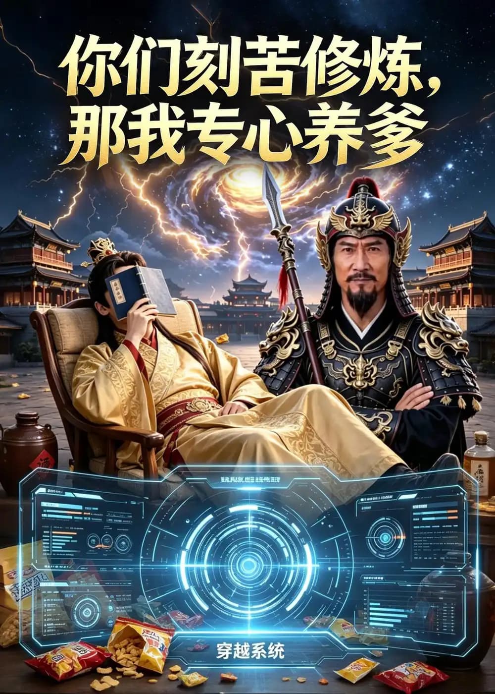 你们刻苦修炼,那我专心养爹