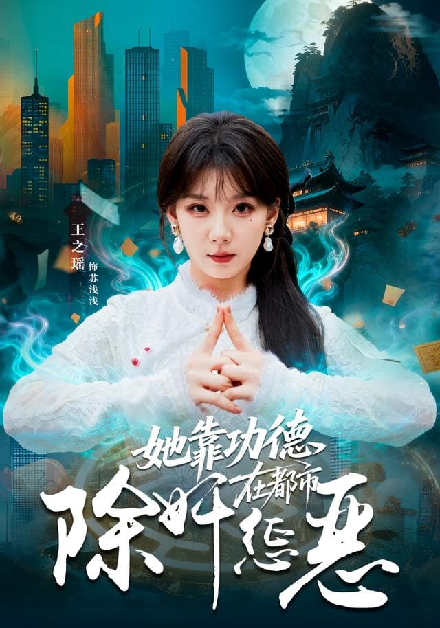 她靠功德在都市除奸惩恶
