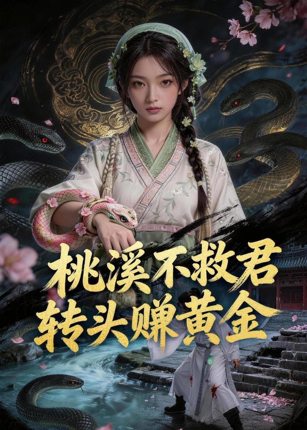 102-桃溪不救君,转头赚黄金(47集)Ai短剧
