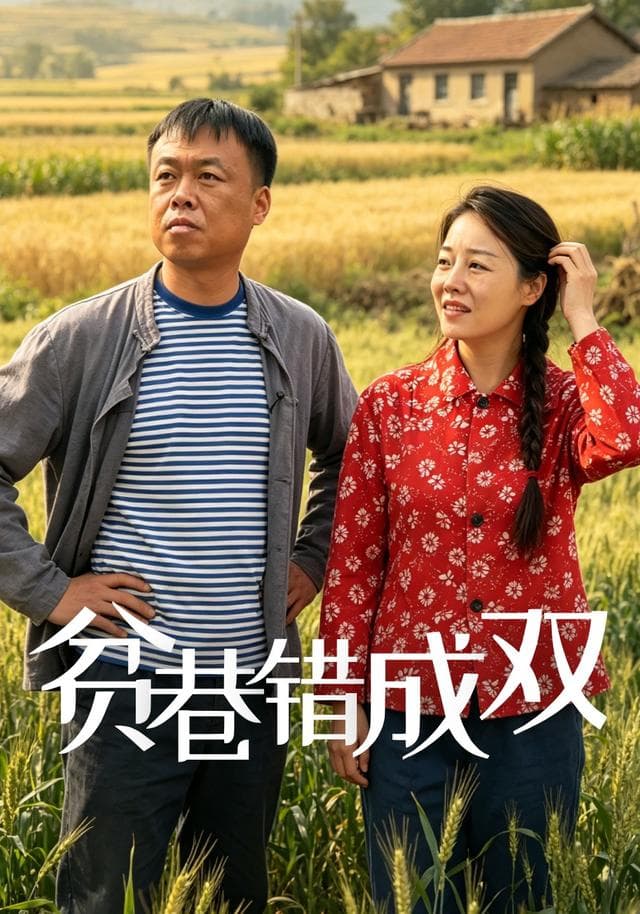 贫巷错成双