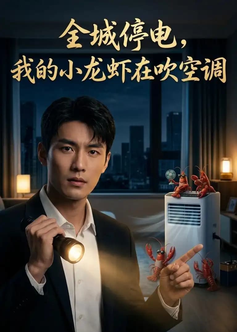全城停电,我的小龙虾在吹空调