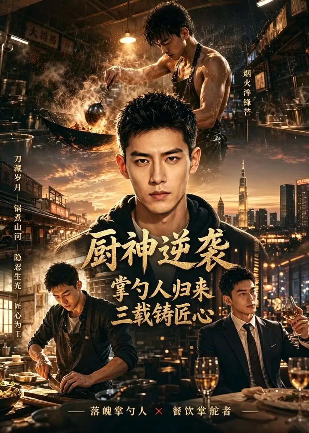 厨神逆袭:掌勺人归来,三载铸匠心