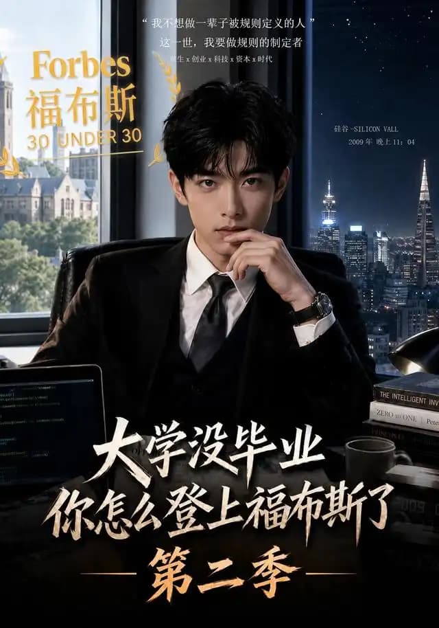 大学没毕业,你怎么登上福布斯了第二季
