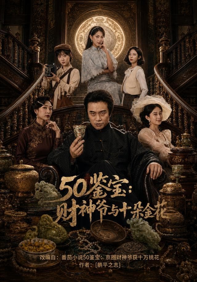 50鉴宝:财神爷与十朵金花
